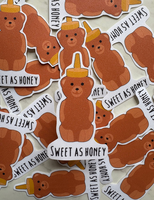 Sweet As Honey Sticker