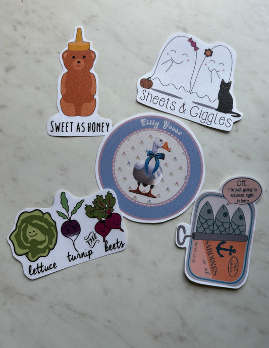 Sheets & Giggles Sticker