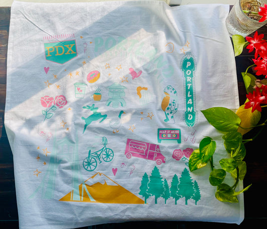 Portland Tea Towel