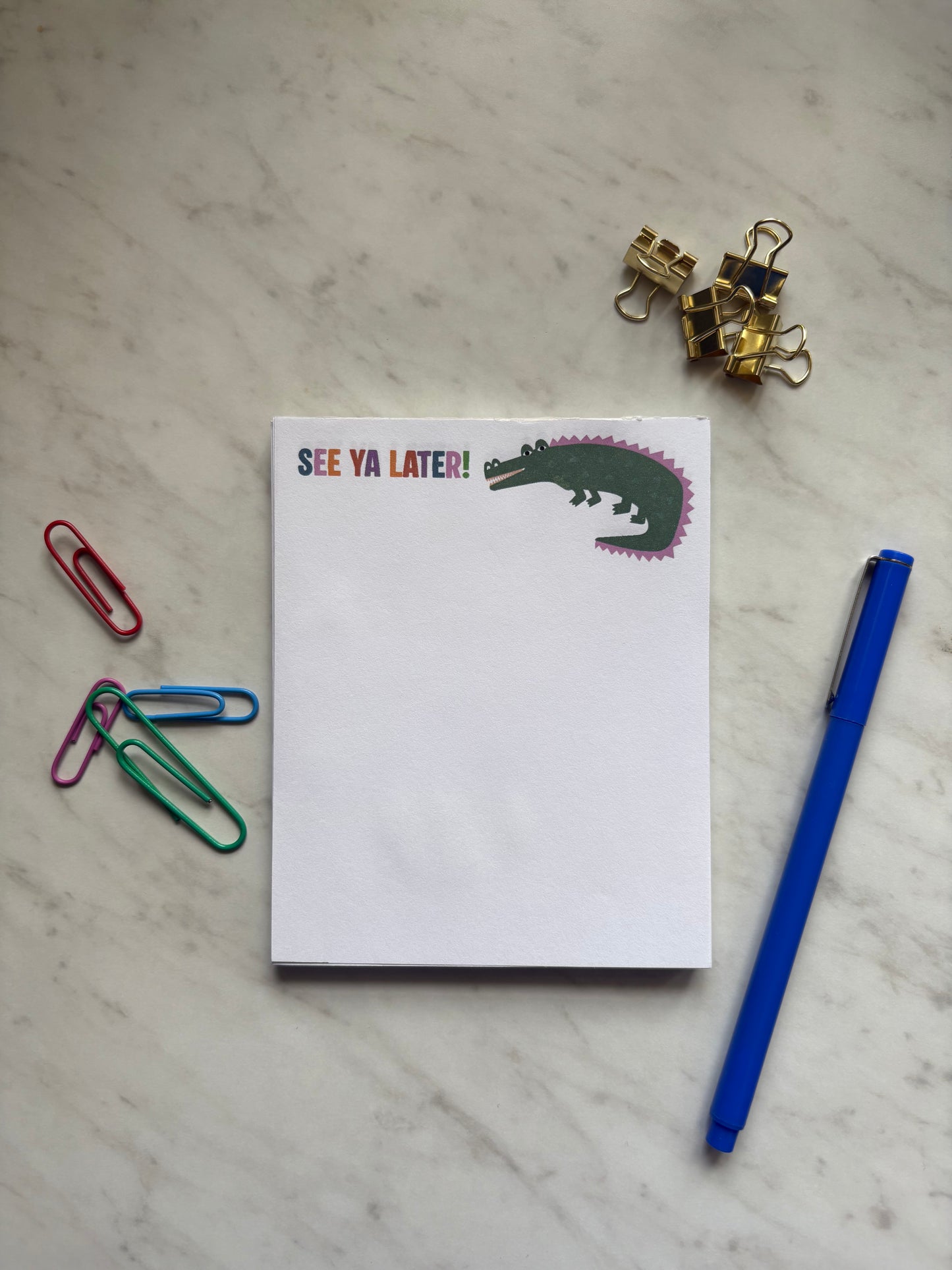 See Ya Later Notepad