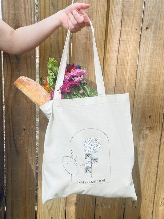 Birth Month Floral Tote - June