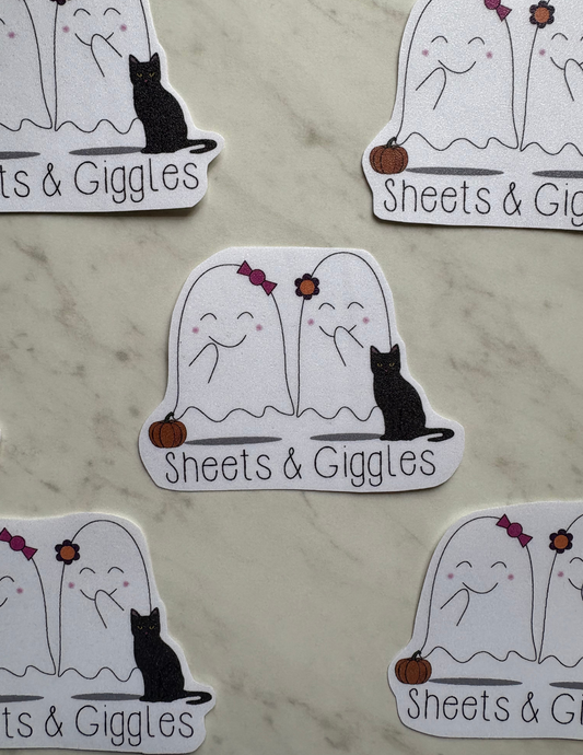 Sheets & Giggles Sticker