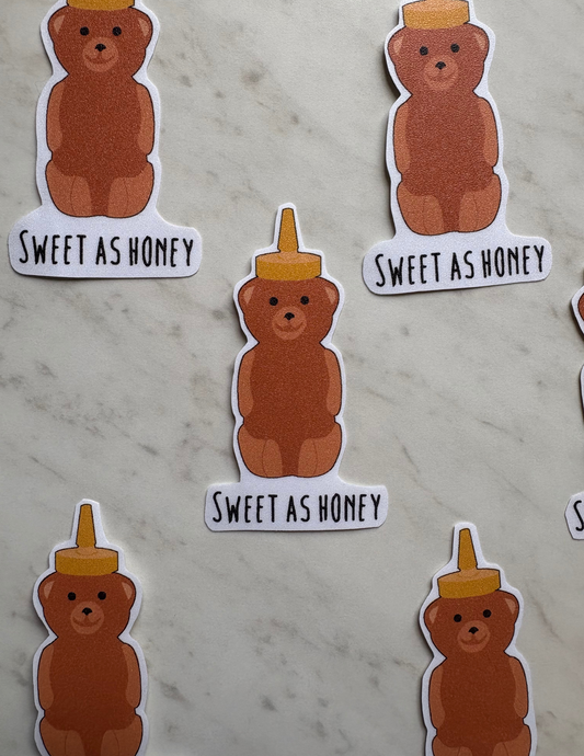Sweet As Honey Sticker