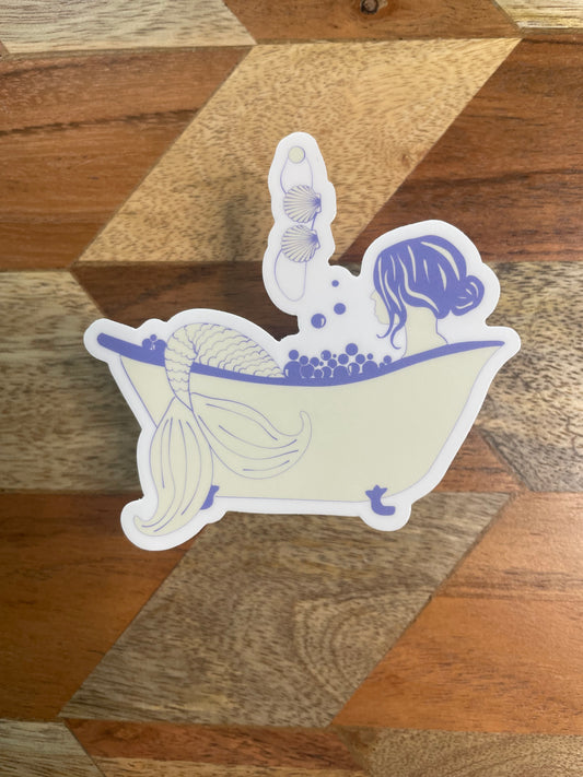 Mermaid in a tub
