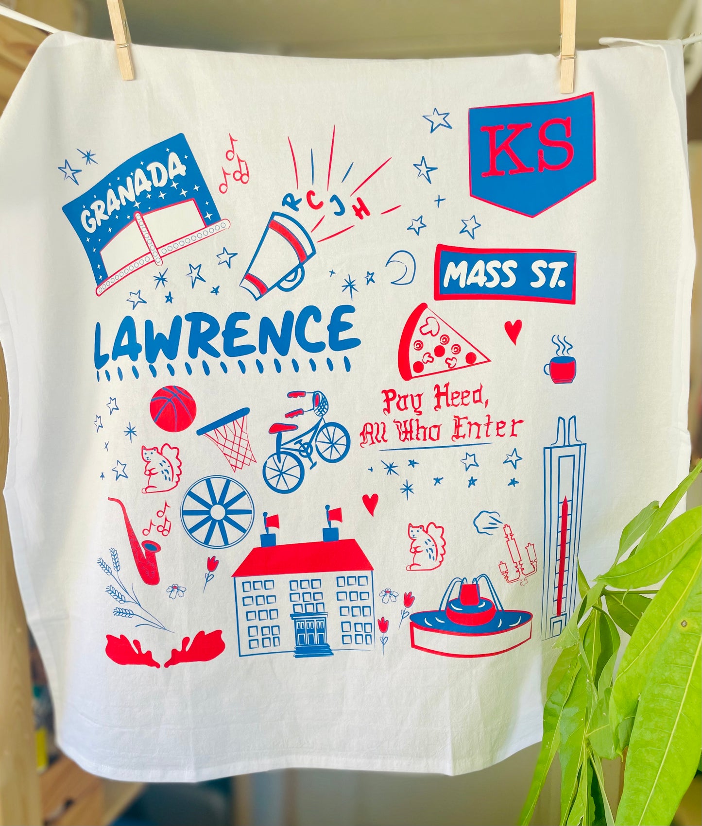 Lawrence Tea Towel
