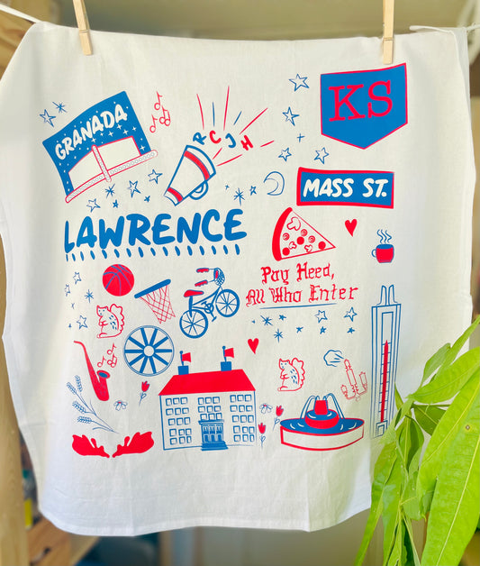 Lawrence Tea Towel