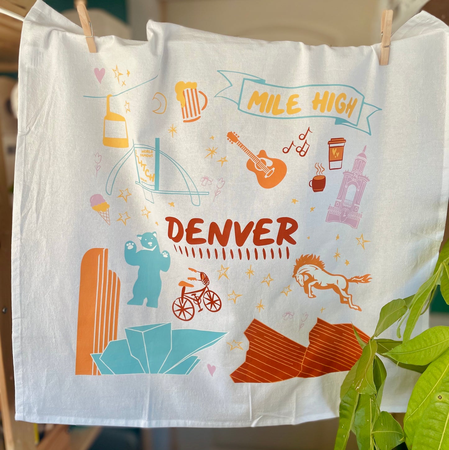 Denver Tea Towel