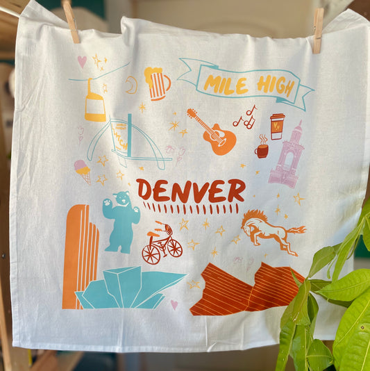 Denver Tea Towel
