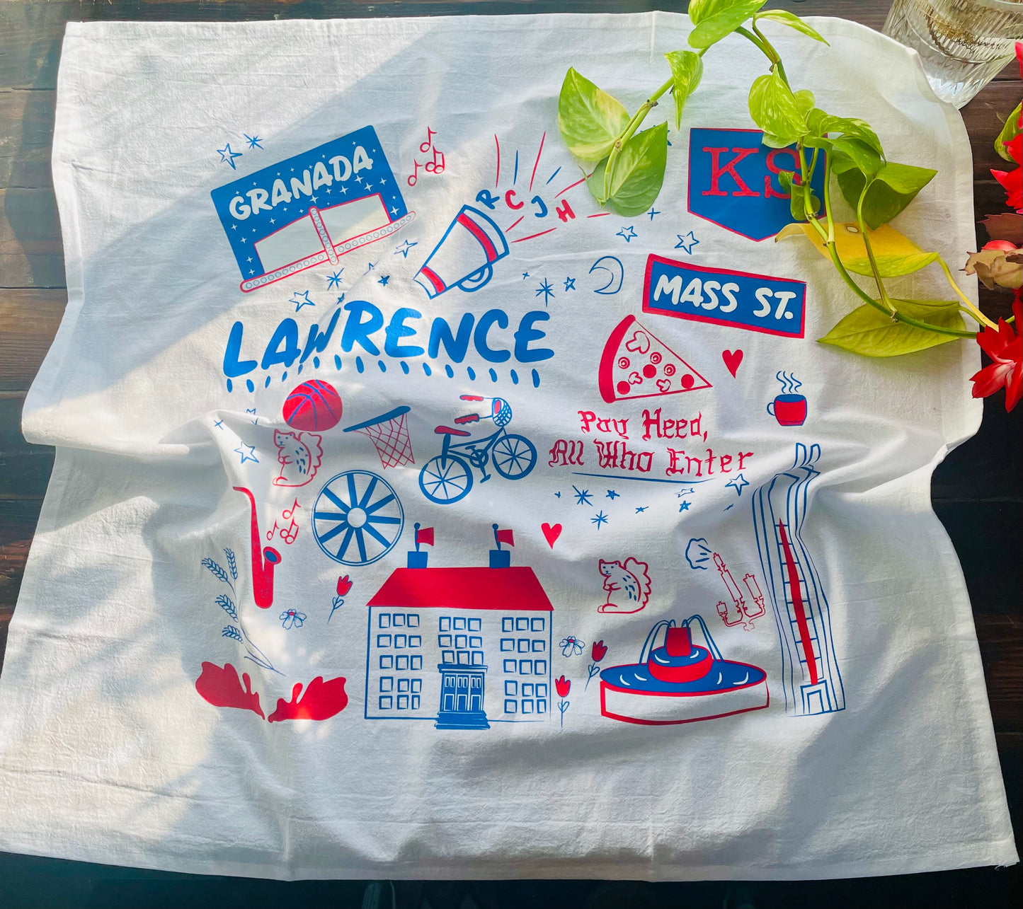 Lawrence Tea Towel