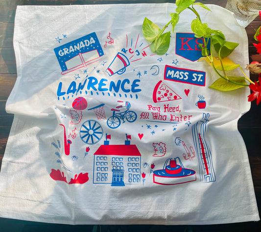 Lawrence Tea Towel