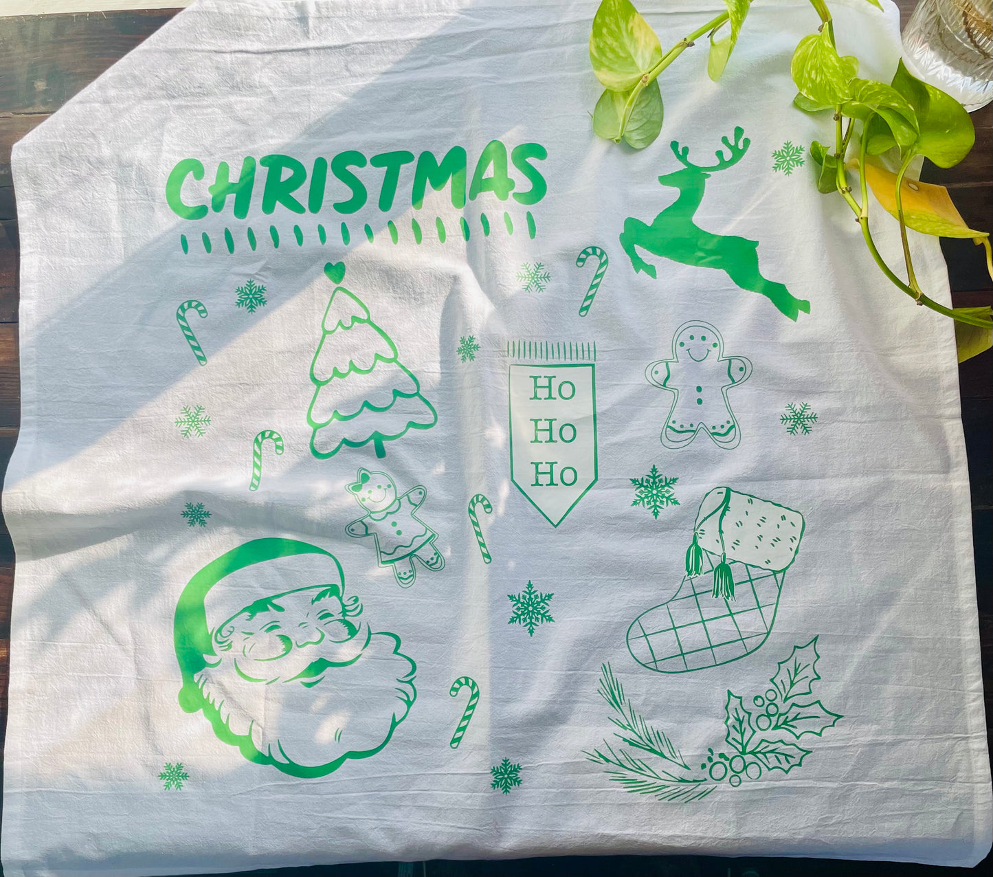 Christmas Tea Towel