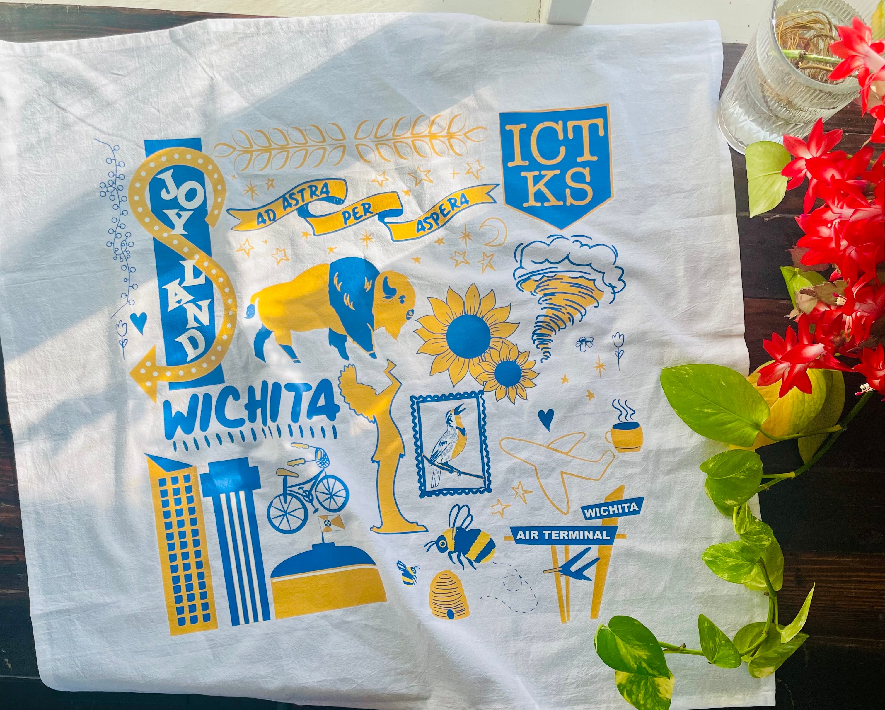 【ZELDY】 Wichita Tea Towel – Zeldy Creative Company