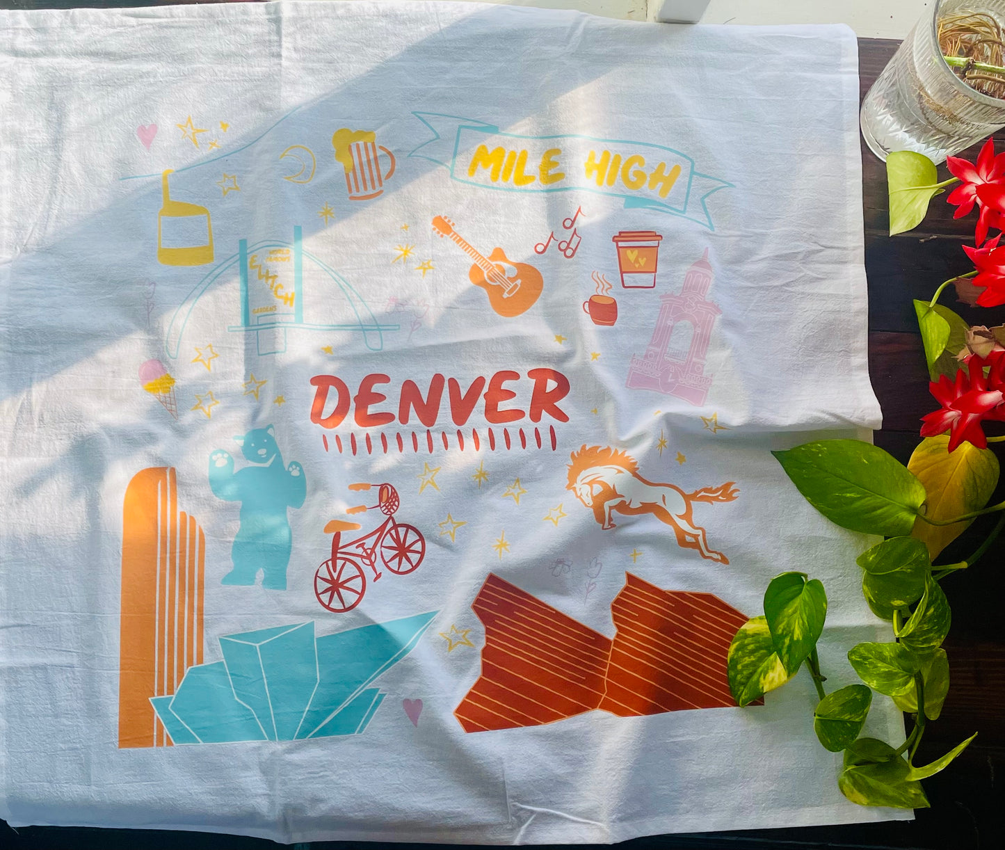 Denver Tea Towel
