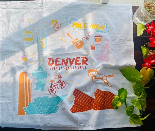 Denver Tea Towel