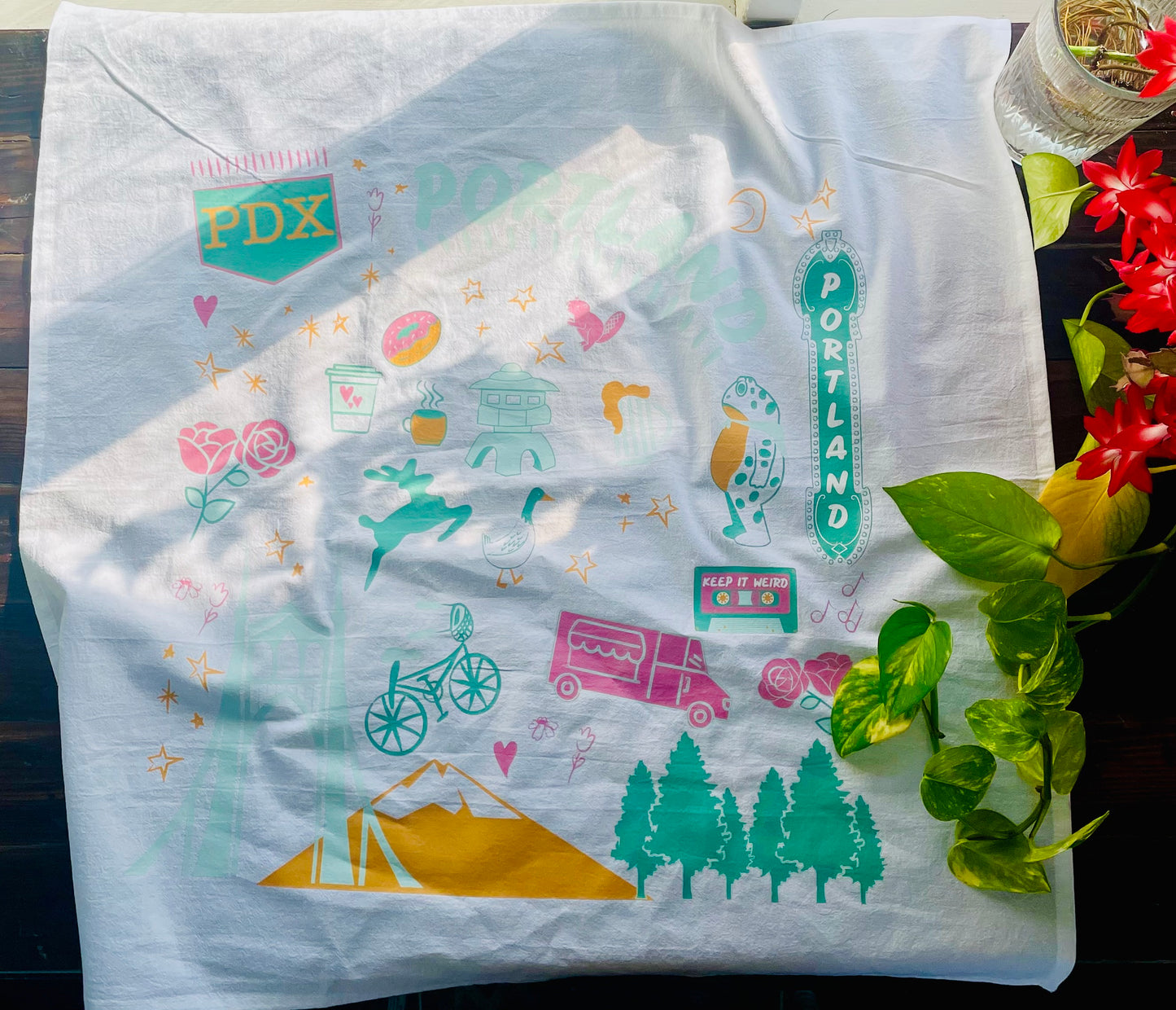 Portland Tea Towel