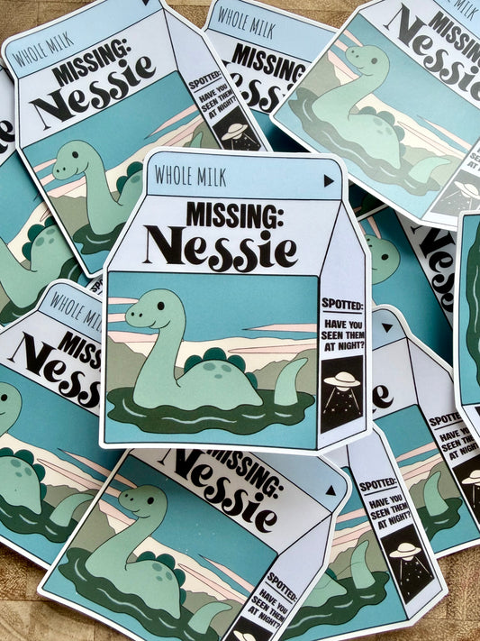 Missing Nessie Sticker