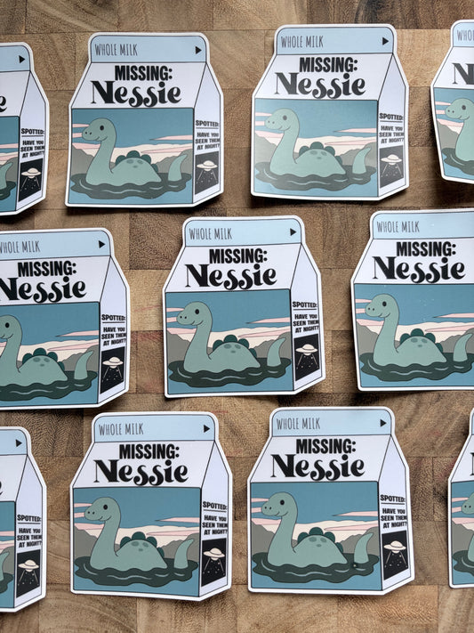 Missing Nessie Sticker