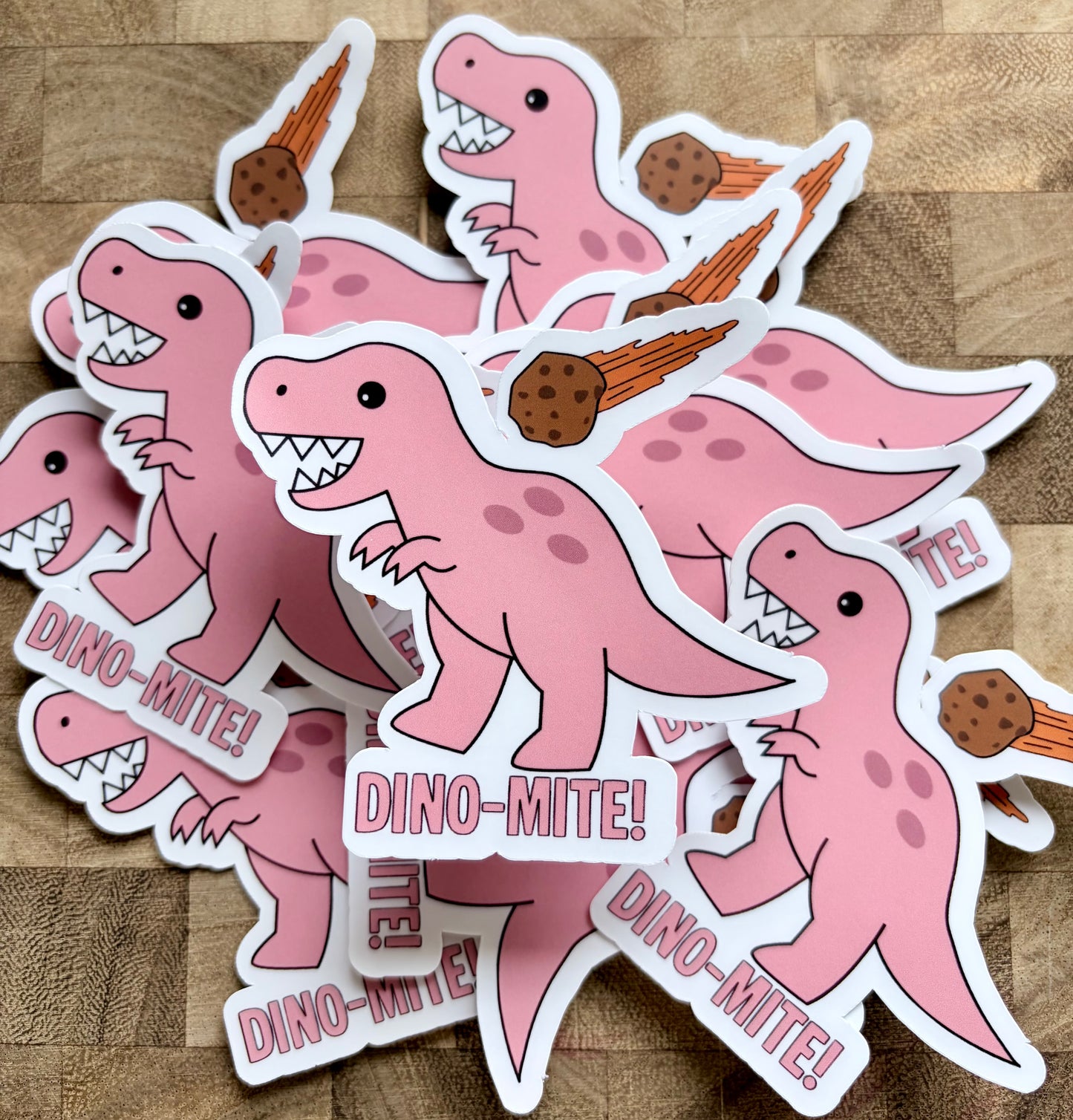 Dino-mite Sticker
