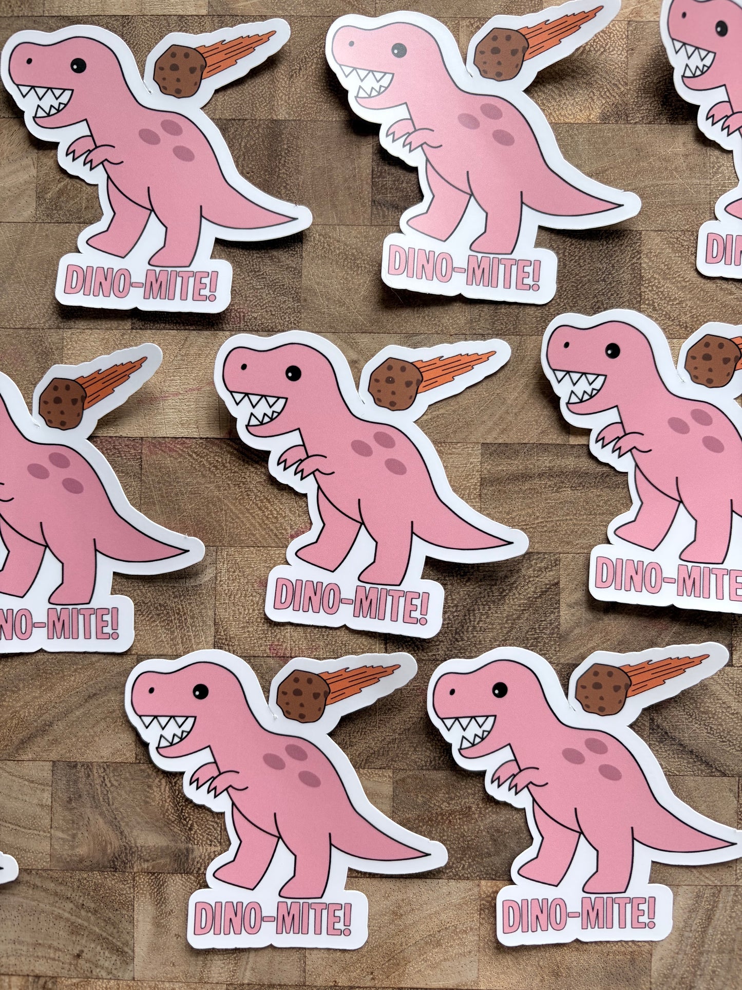 Dino-mite Sticker