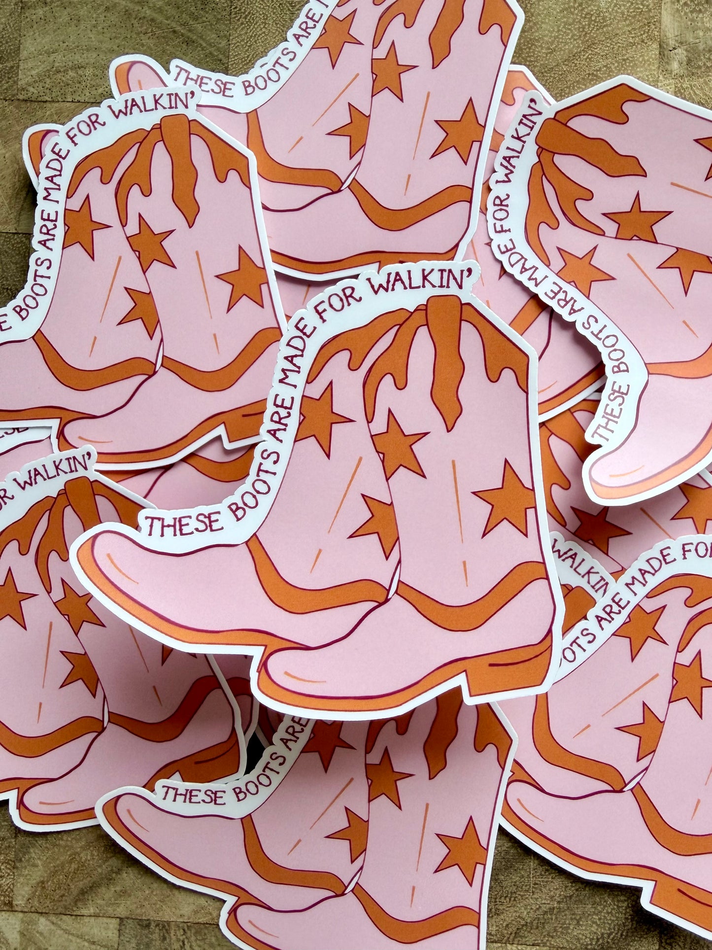 These Boots Sticker
