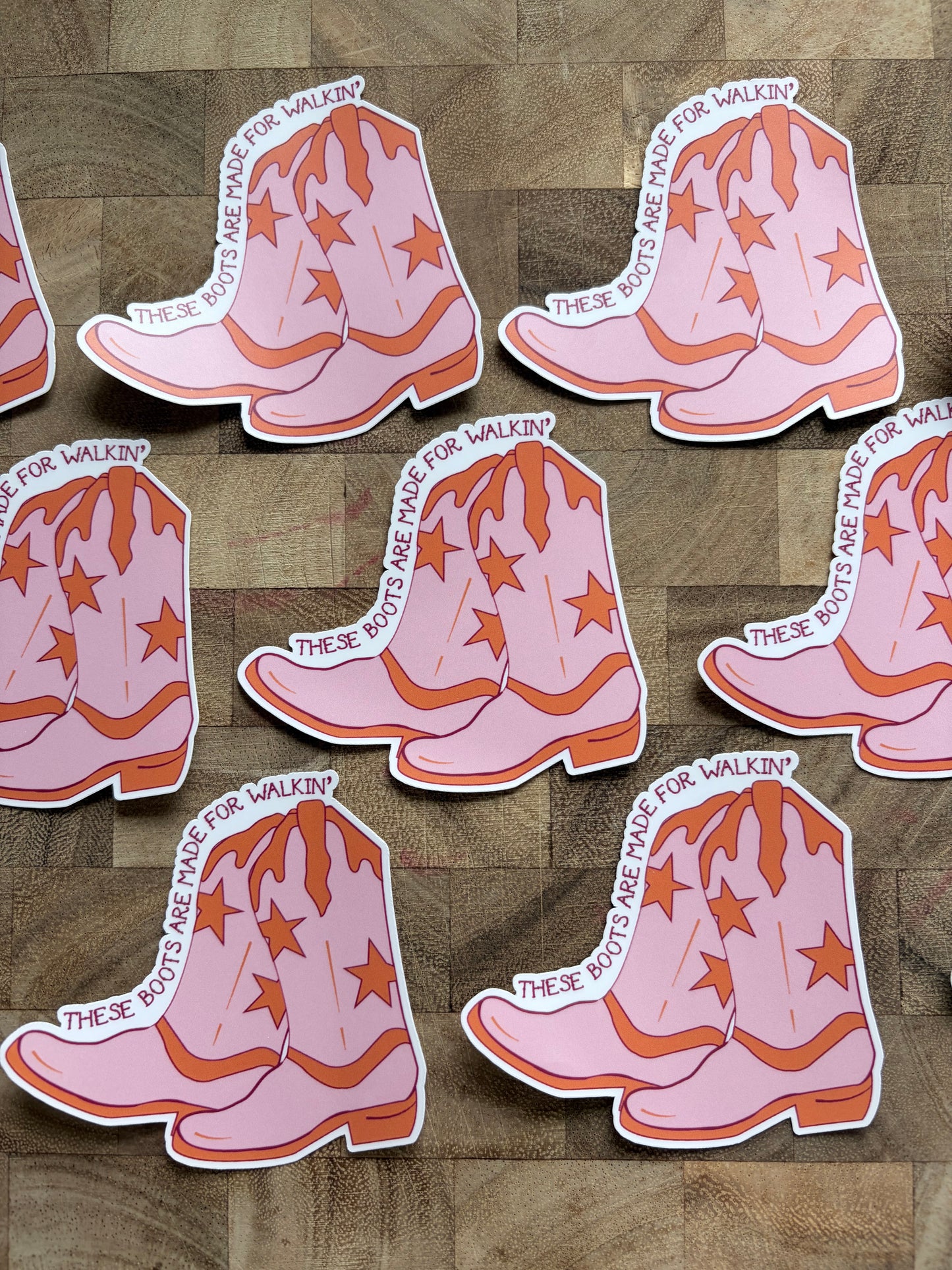 These Boots Sticker