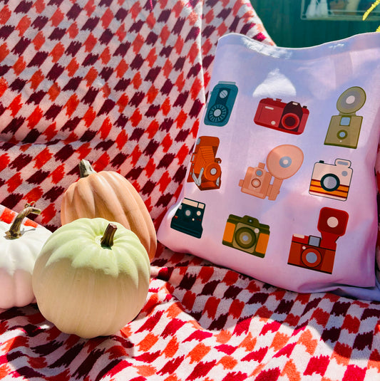 Vintage Cameras Tote Bag