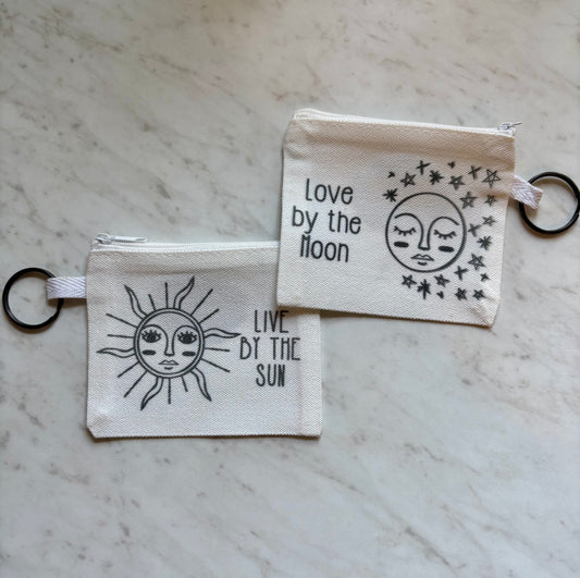 Sun and Moon Card Pouch